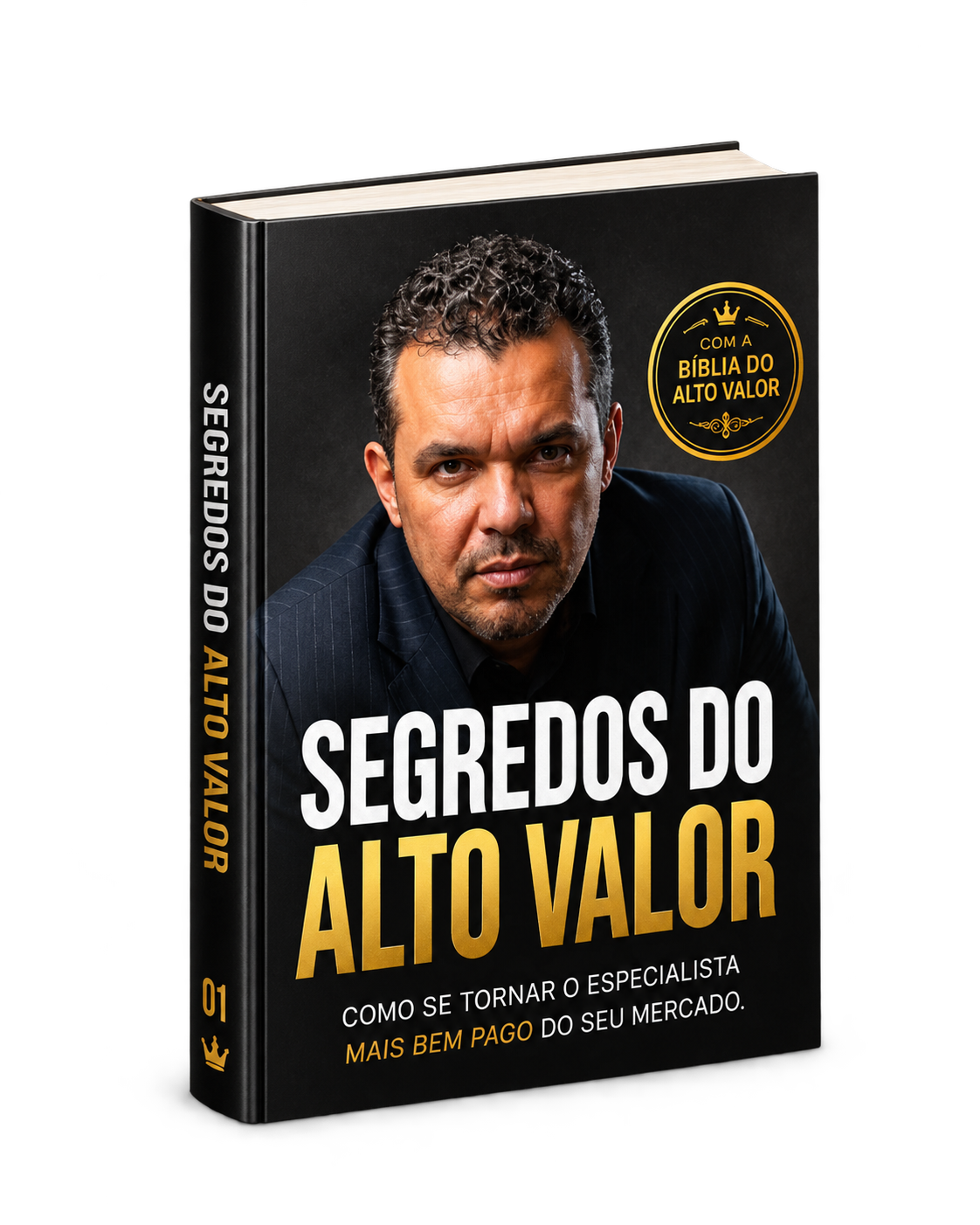 Capa original de Segredos do Alto Valor, livro de Sandro San.